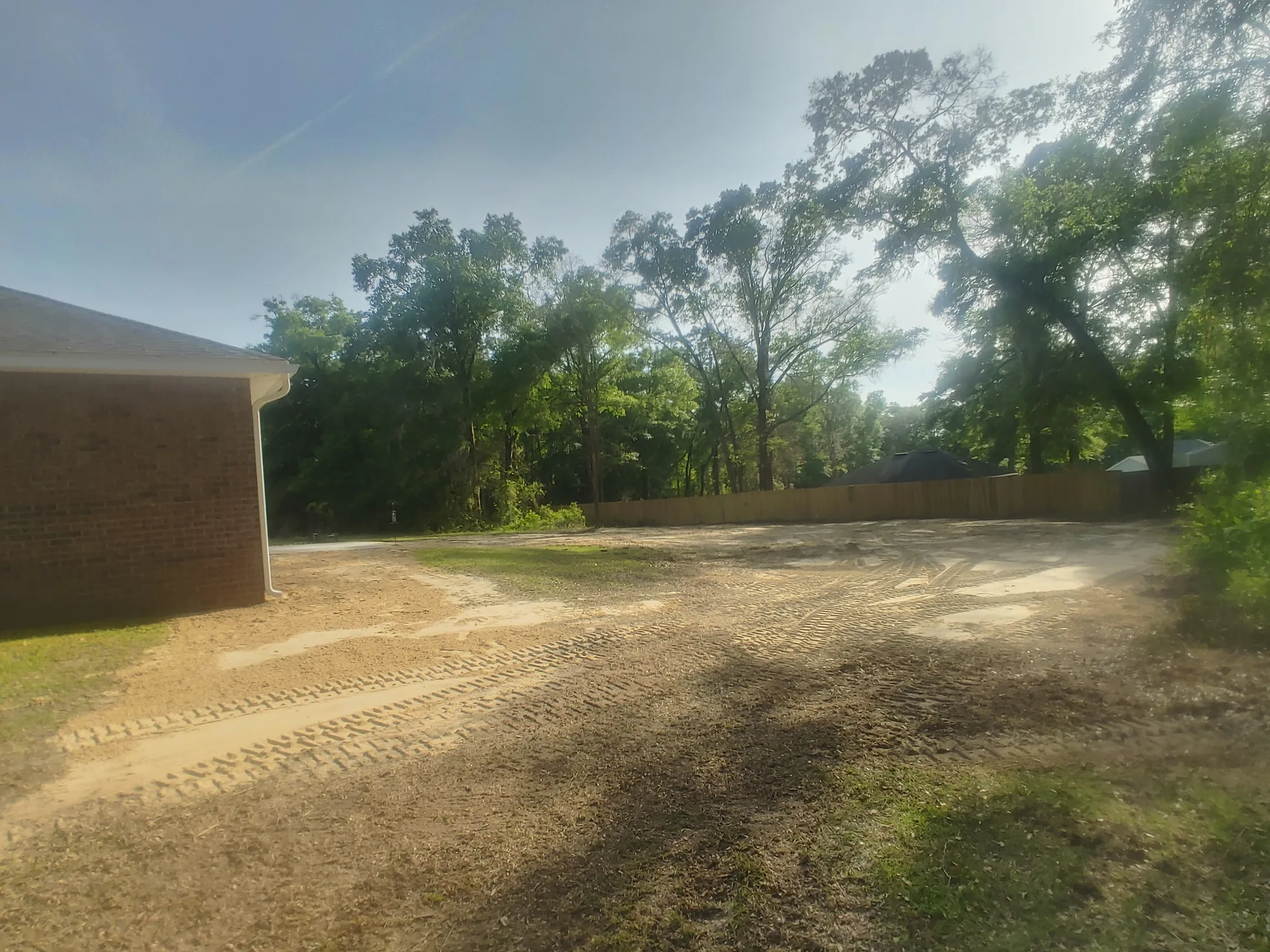 Debris Removal by Sunshine Site Prep on a North Florida property