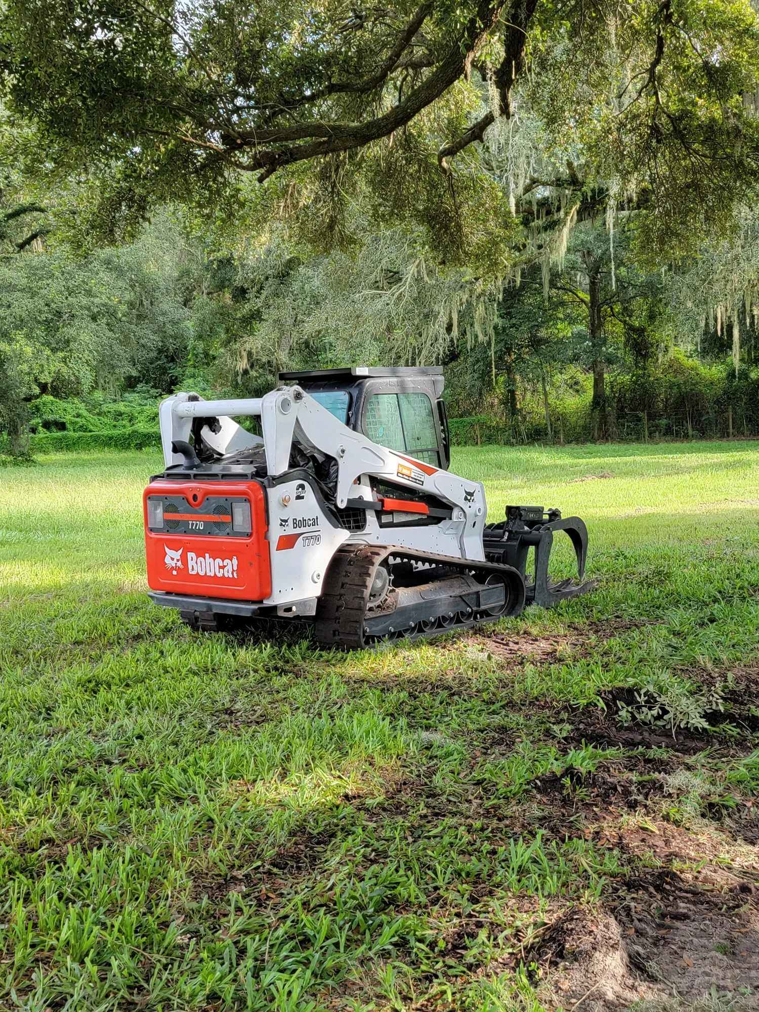 Lot Cleanup by Sunshine Site Prep on a North Florida property