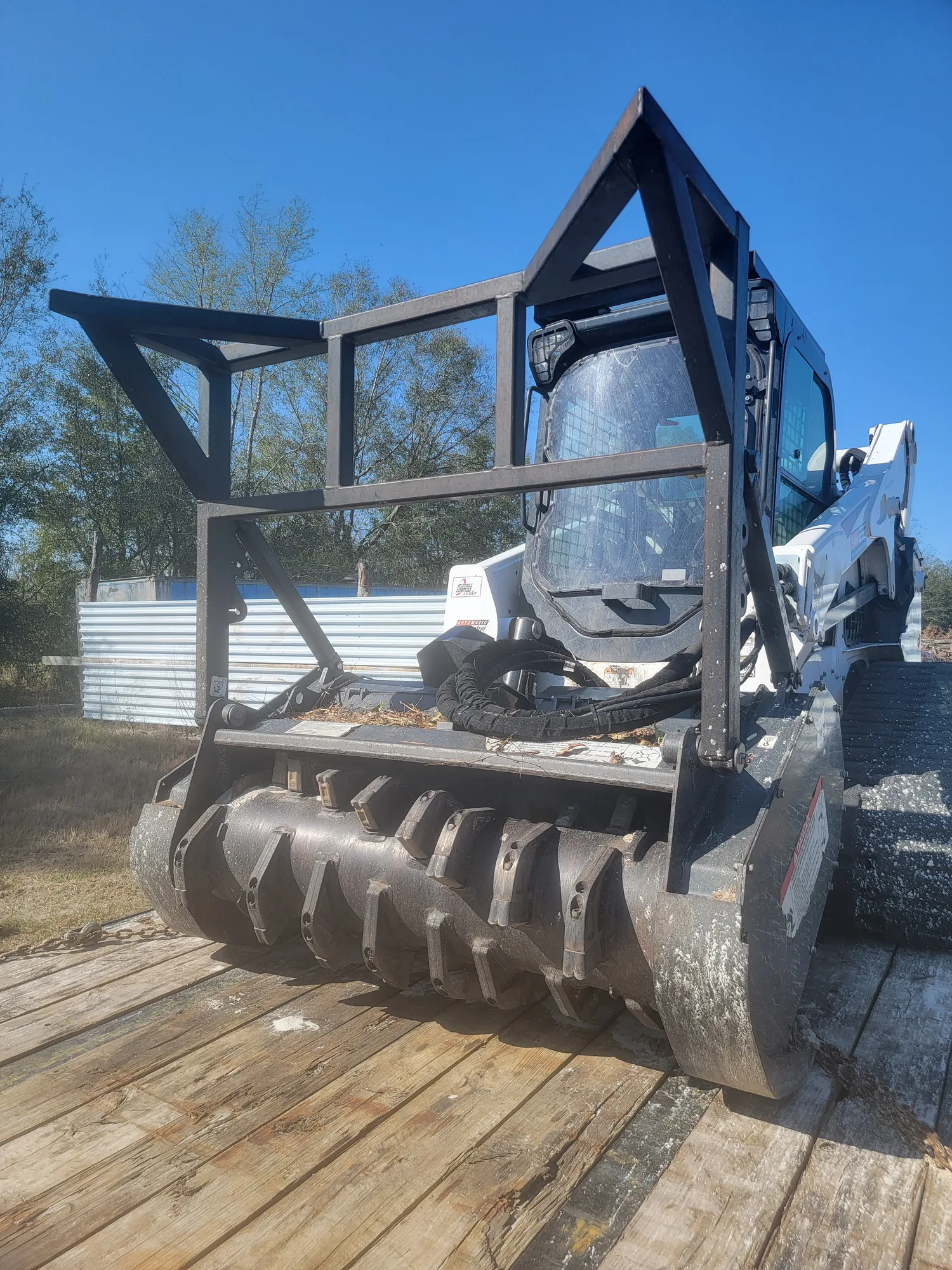 Fallen Tree Cleanup by Sunshine Site Prep on a North Florida property